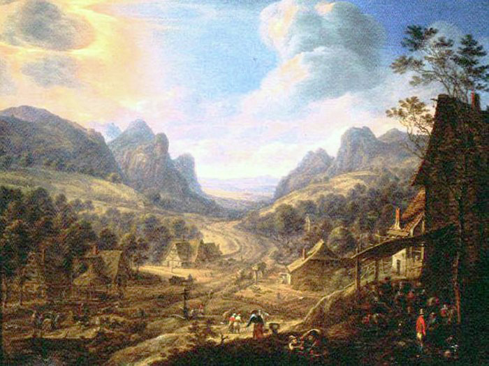 a rhine landscape